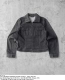  03.31.24 - VTG CROPPED DENIM BLOUSON JACKET - TAKE JFK OFF 