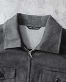  03.31.24 - VTG CROPPED DENIM BLOUSON JACKET - TAKE JFK OFF 