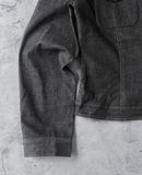  03.31.24 - VTG CROPPED DENIM BLOUSON JACKET - TAKE JFK OFF 