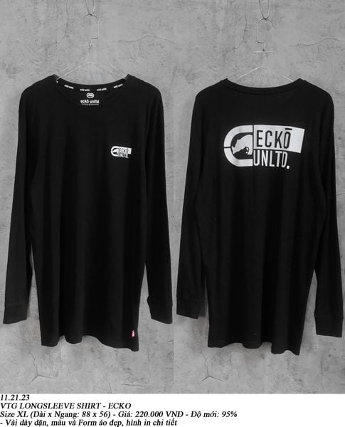  11.21.23 - VTG LONGSLEEVE SHIRT - ECKO 