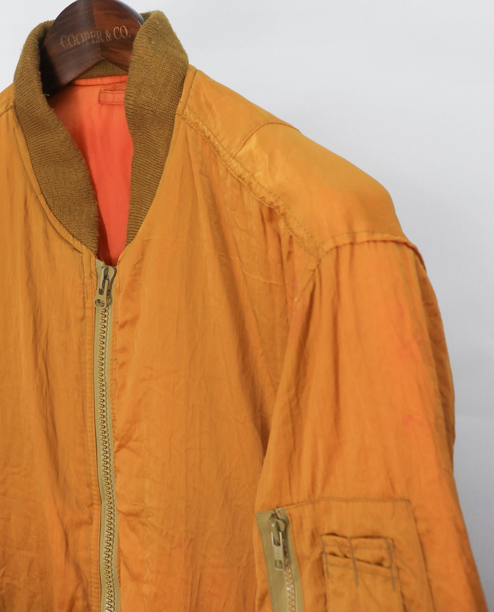  05.18.23 - VTG NYLON BOMBER JACKET - EMS 