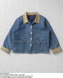  04.28.24 - VTG QUILTED DENIM JACKET - BACCINI 