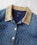  04.28.24 - VTG QUILTED DENIM JACKET - BACCINI 