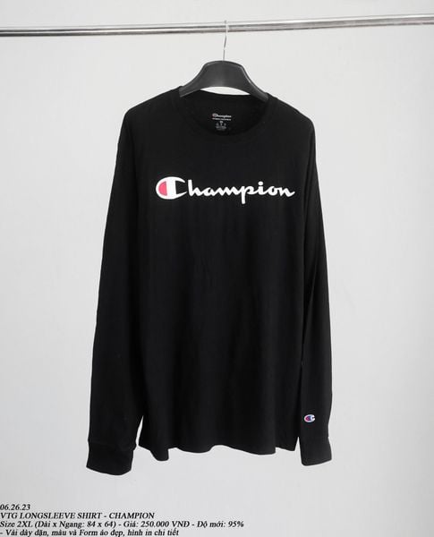  06.26.23 - VTG LONGSLEEVE SHIRT - CHAMPION 