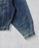  04.28.24 - VTG CROPPED DENIM JACKET - BIG JOHN 90s 