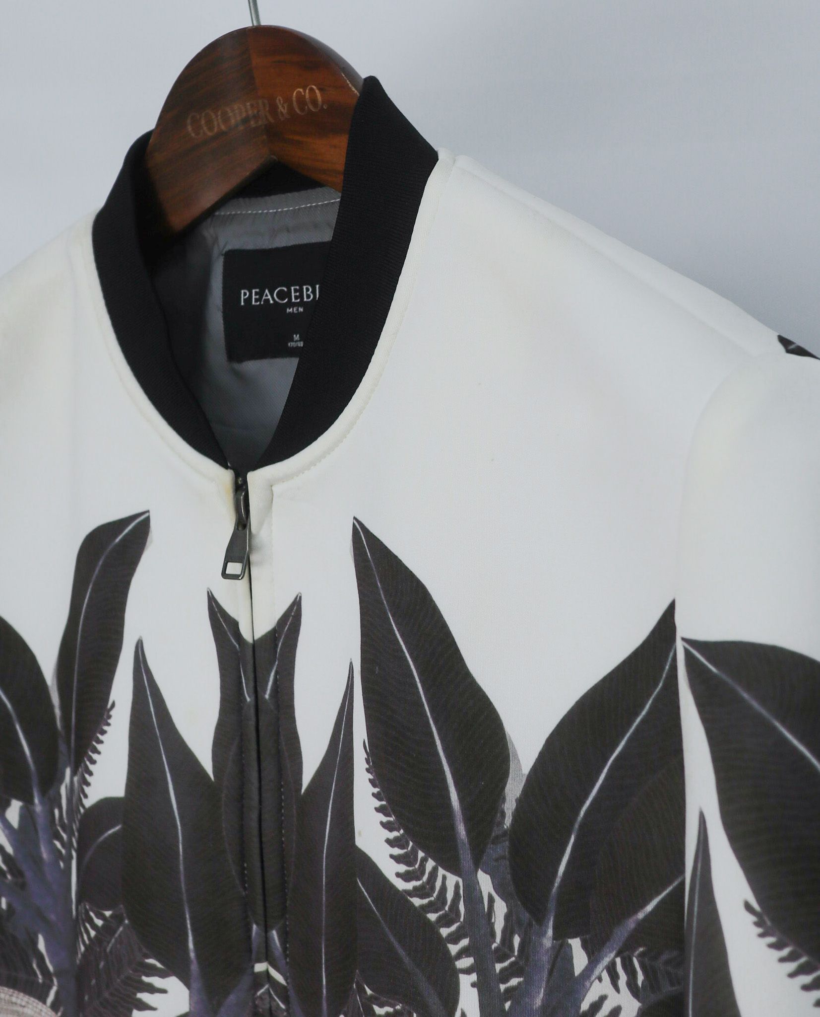  05.13.23 - VTG NEOPRENE BASEBALL JACKET - PEACEBIRD 