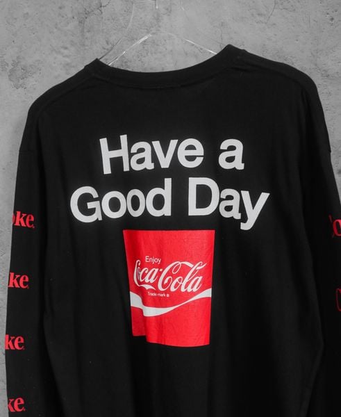  11.21.23 - VTG LONGSLEEVE SHIRT - COTTON ON X COCA-COLA 2018 