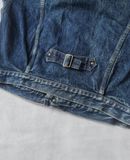  04.28.24 - VTG CROPPED DENIM JACKET - BIG JOHN 90s 