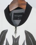  05.13.23 - VTG NEOPRENE BASEBALL JACKET - PEACEBIRD 