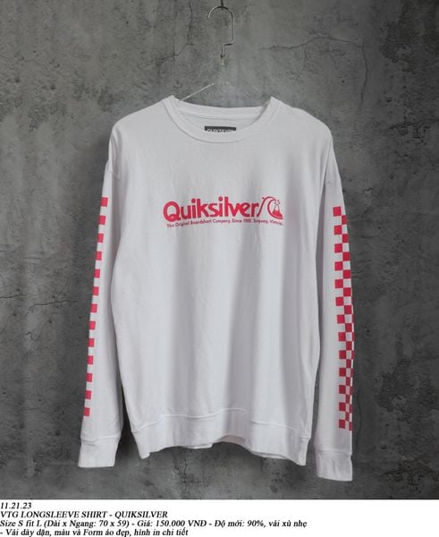  11.21.23 - VTG LONGSLEEVE SHIRT - QUIKSILVER 