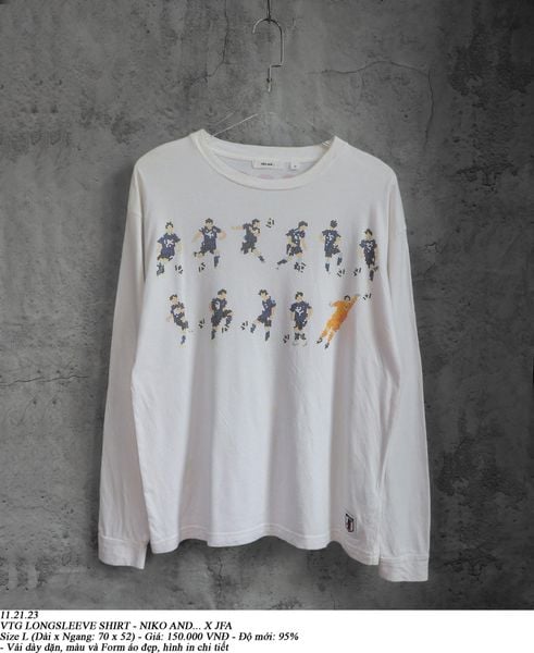  11.21.23 - VTG LONGSLEEVE SHIRT - NIKO AND... X JFA 