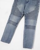  10.17.22 - VTG DENIM BIKER PANTS 