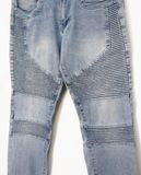  10.17.22 - VTG DENIM BIKER PANTS 