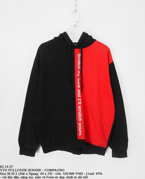  02.14.23 - VTG PULLOVER HOODIE - COMPAGNO 
