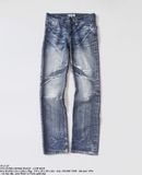  10.13.23 - VTG PUNK DENIM PANTS - LOW BOX 