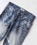  10.13.23 - VTG PUNK DENIM PANTS - LOW BOX 