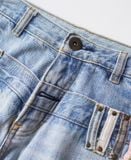  10.16.23 - VTG DOUBLE WAISTED DENIM PANTS - MOUTH VALLEY 
