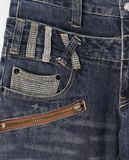  10.27.22 - VTG DOUBLE WAIST DENIM PANTS - STANDARDS OF URBAN CRAFT 