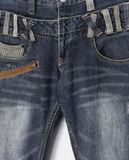  10.27.22 - VTG DOUBLE WAIST DENIM PANTS - STANDARDS OF URBAN CRAFT 