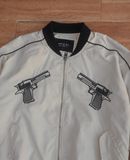  10.20.24 - VTG CROPPED NYLON SUKAJAN JACKET - JACK & JILL 