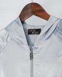  06.18.23 - VTG SATIN JACKET - CECIL McBEE 