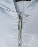  06.18.23 - VTG SATIN JACKET - CECIL McBEE 