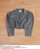  10.20.24 - VTG CROPPED DENIM JACKET -  YI BAI NIAN 