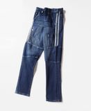  10.23.23 - VTG BIKER DENIM PANTS - TORA 