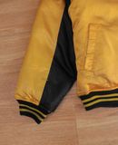  10.20.24 - VTG REVERSIBLE BASEBALL PUFFER JACKET - MALT'S BEER 