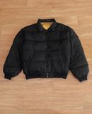  10.20.24 - VTG REVERSIBLE BASEBALL PUFFER JACKET - MALT'S BEER 
