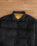  10.20.24 - VTG REVERSIBLE BASEBALL PUFFER JACKET - MALT'S BEER 