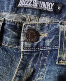  10.23.23 - VTG PUNK FLARED DENIM PANTS - BUZZ SPUNKY 