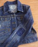 10.21.24 - VTG CROPPED DENIM JACKET - OLD NAVY 