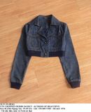 10.21.24 - VTG CROPPED DENIM JACKET - ACTRESS OF BEAUTIFUL 
