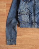  10.21.24 - VTG CROPPED DENIM JACKET - ORIX 