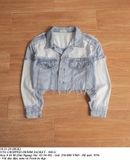  10.21.24 - VTG CROPPED DENIM JACKET - SSLG 