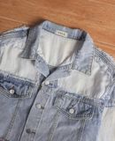  10.21.24 - VTG CROPPED DENIM JACKET - SSLG 