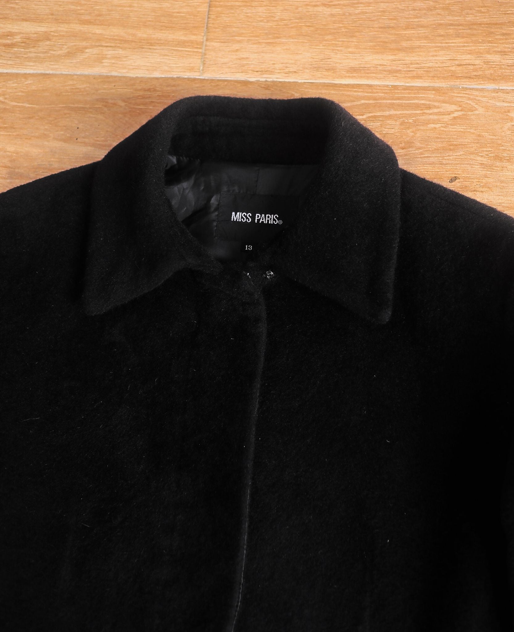  10.21.24 - VTG WOOL BLAZER JACKET - MISS PARIS 