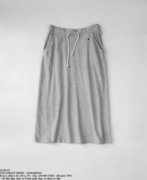  10.20.23 - VTG SWEAT SKIRT - CHAMPION 