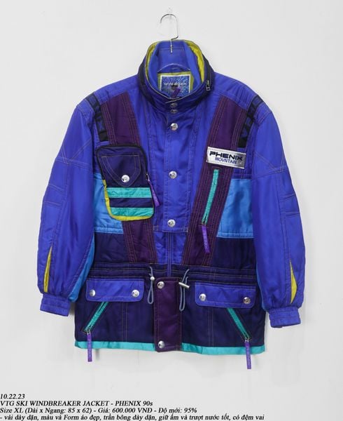  10.22.23 - VTG SKI WINDBREAKER JACKET - PHENIX 90s 