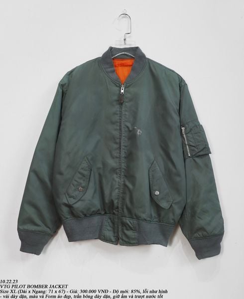  10.22.23 - VTG PILOT BOMBER JACKET 