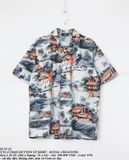  05.25.23 - VTG CUBAN BUTTON UP SHIRT - ROYAL CREATIONS 