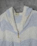  02.14.23 - VTG MOHAIR KNIT HOODED JACKET - GELATO PIQUE 