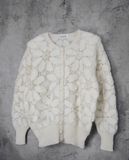  02.14.23 - VTG KNIT BLOUSON JACKET - HAND KNIT 