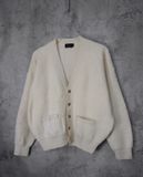 02.14.23 - VTG CROPPED KNIT CARDIGAN JACKET - [IXI:Z] 