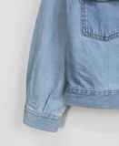  11.12.23 - VTG CROPPED DENIM JACKET - GU BY UNIQLO 