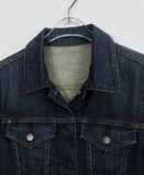  11.12.23 - VTG CROPPED DENIM JACKET - UNIQLO 