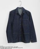  11.12.23 - VTG CHORE COAT DENIM JACKET - OK FARMS 