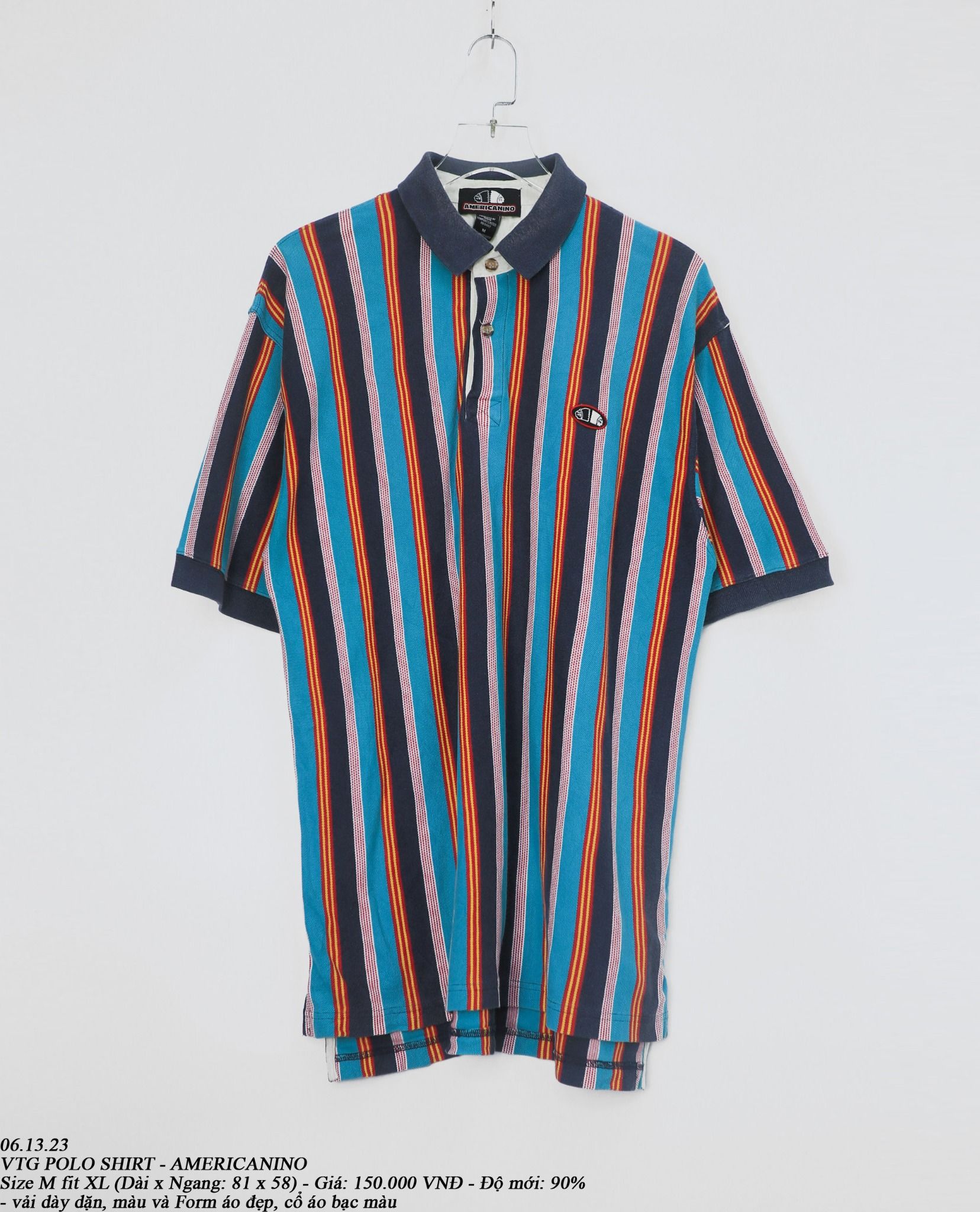  06.13.23 - VTG POLO SHIRT - AMERICANINO 