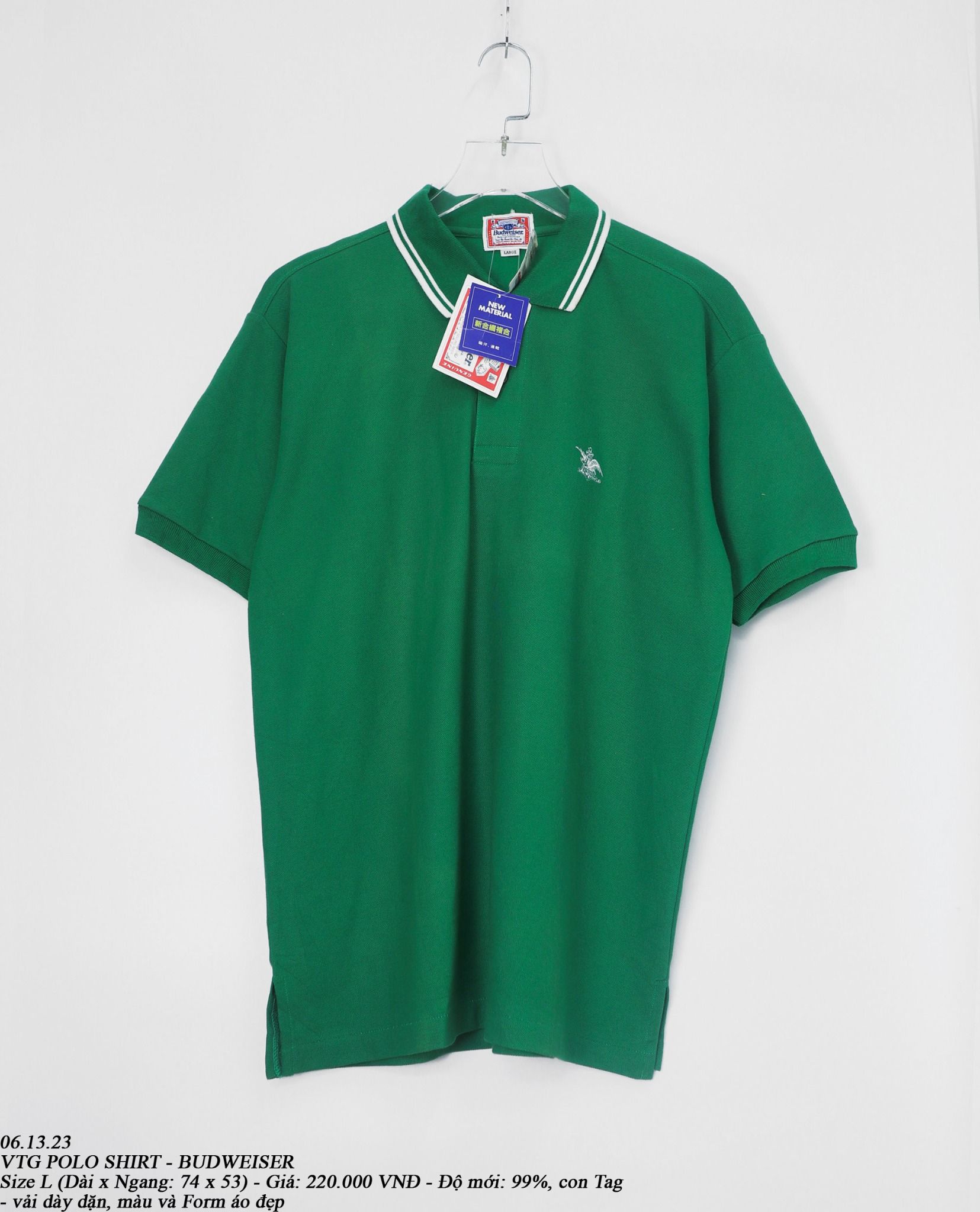 Budweiser polo outlet shirts